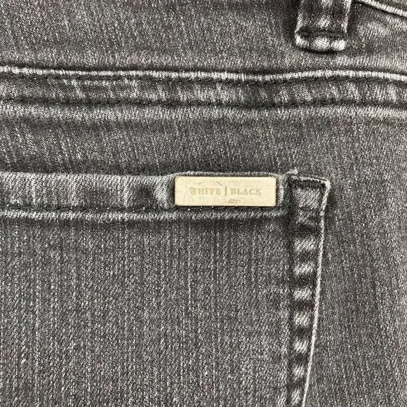 White House Black Market Women’s Black Wash Skinny Stretch Jegging Jeans Small - Picture 9 of 14